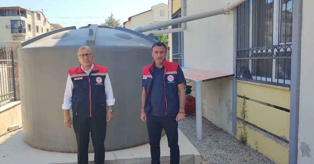 Aydın’da Yağmur Suyu Hasadı Sistemiyle 20 Ton Su Tasarrufu Sağlandı (2)