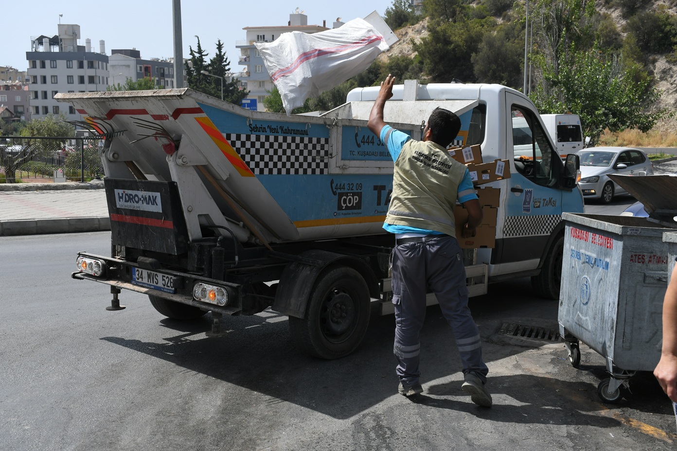 Çöp Toplama Çöp Taksi (3)