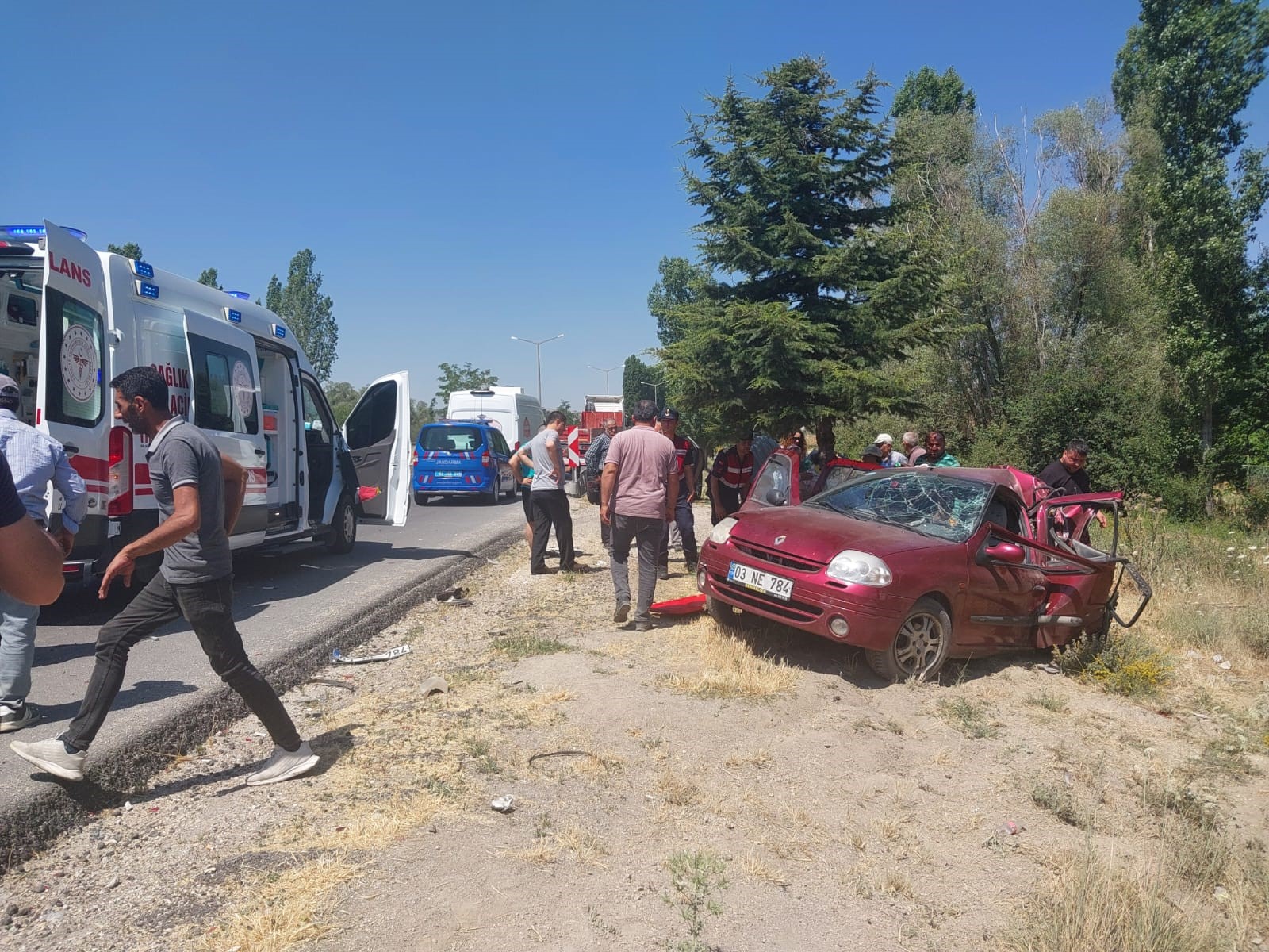 Feci Kazada 1 Kişi Öldü, 5 Kişi Yaralandı