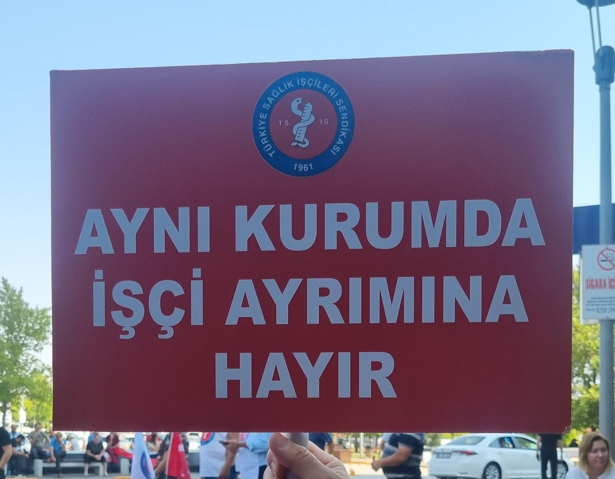 Hastane Çalışanları Iş Bıraktı (2)