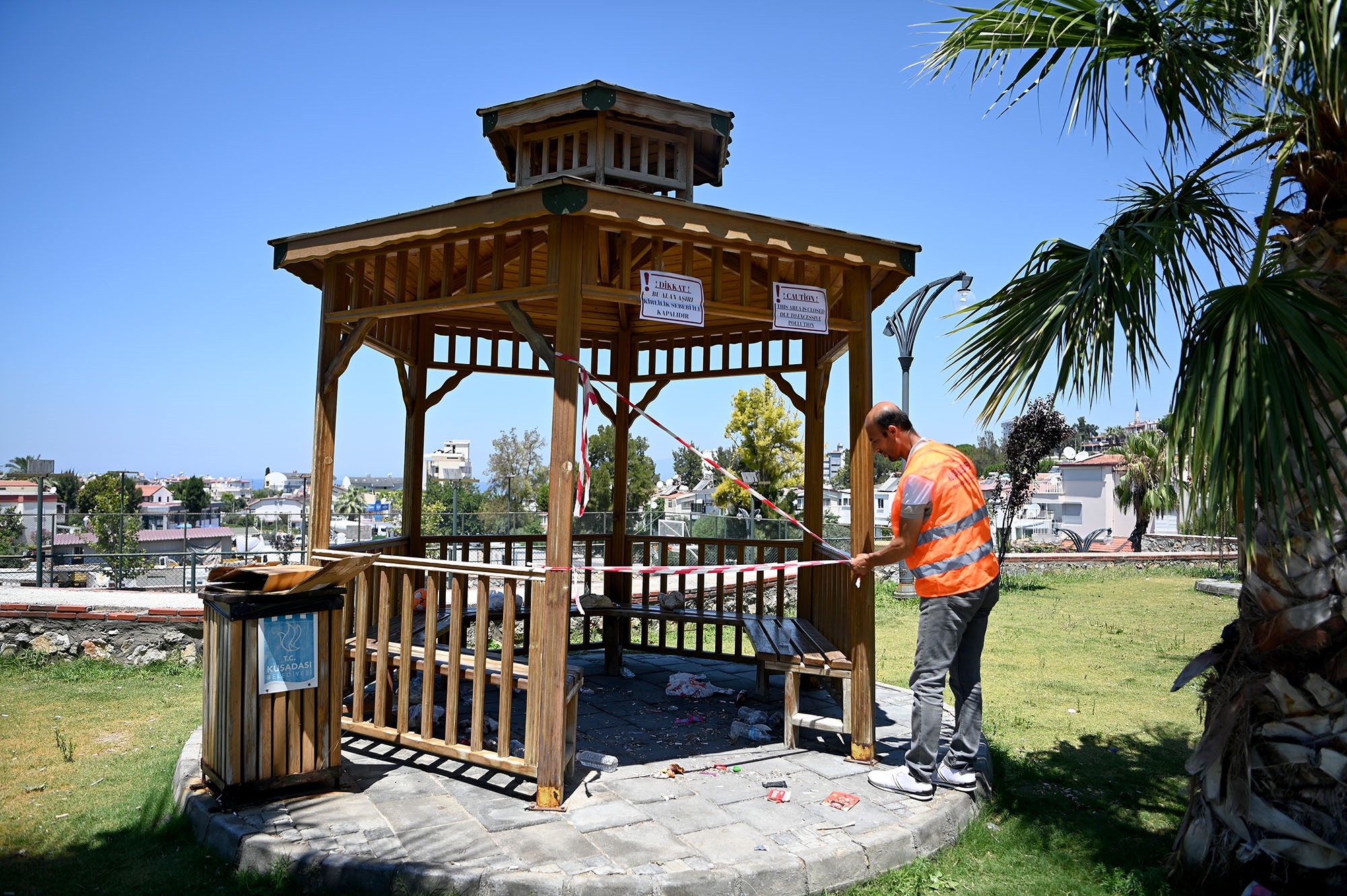 Kuşadası Belediyesi’nin Temizlik Çalışanlarından Çevreye Duyarlılık Çağrısı (5)