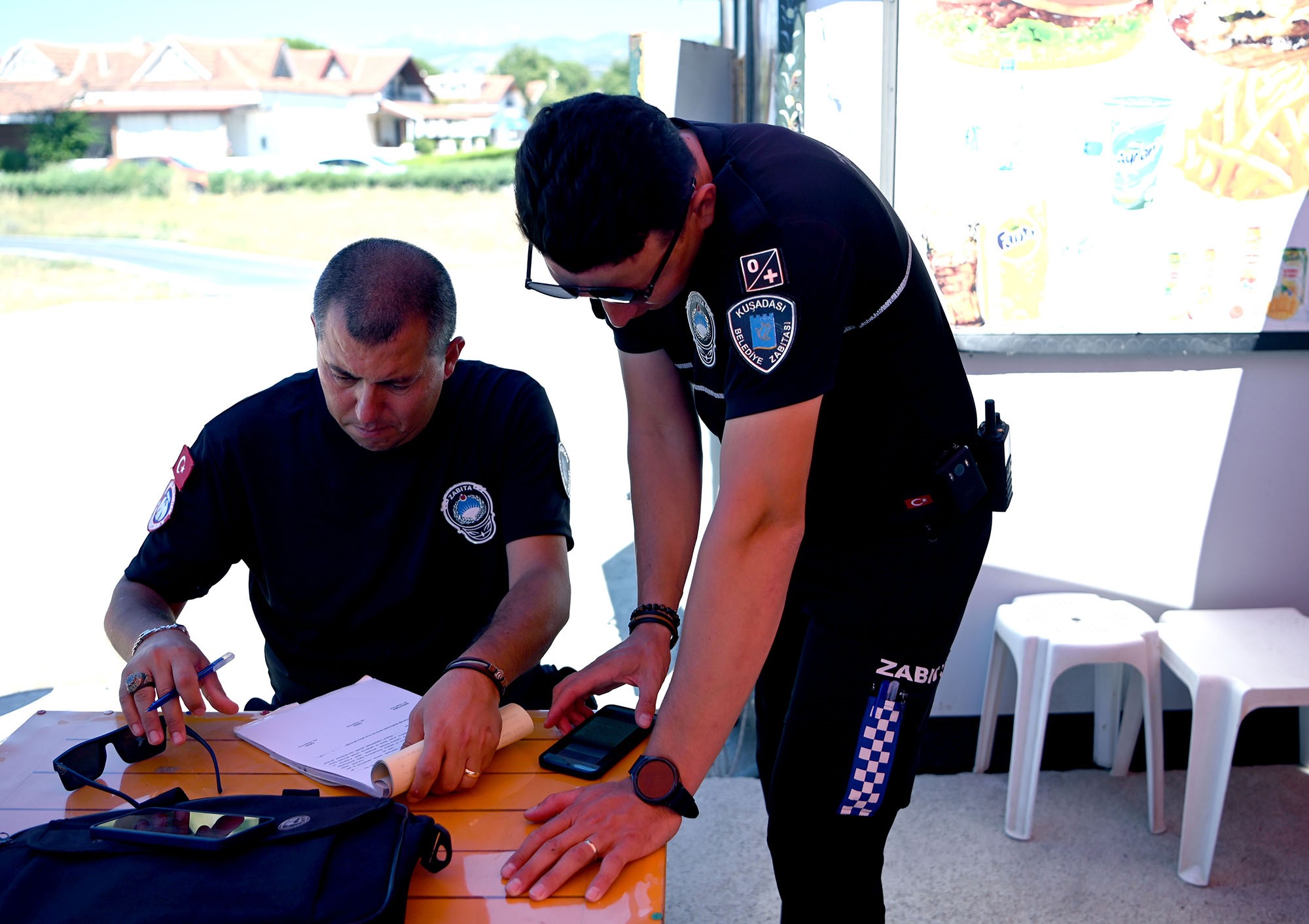 Kuşadası Plajlarında ‘Kıyı Kanunu' Denetimi (5)