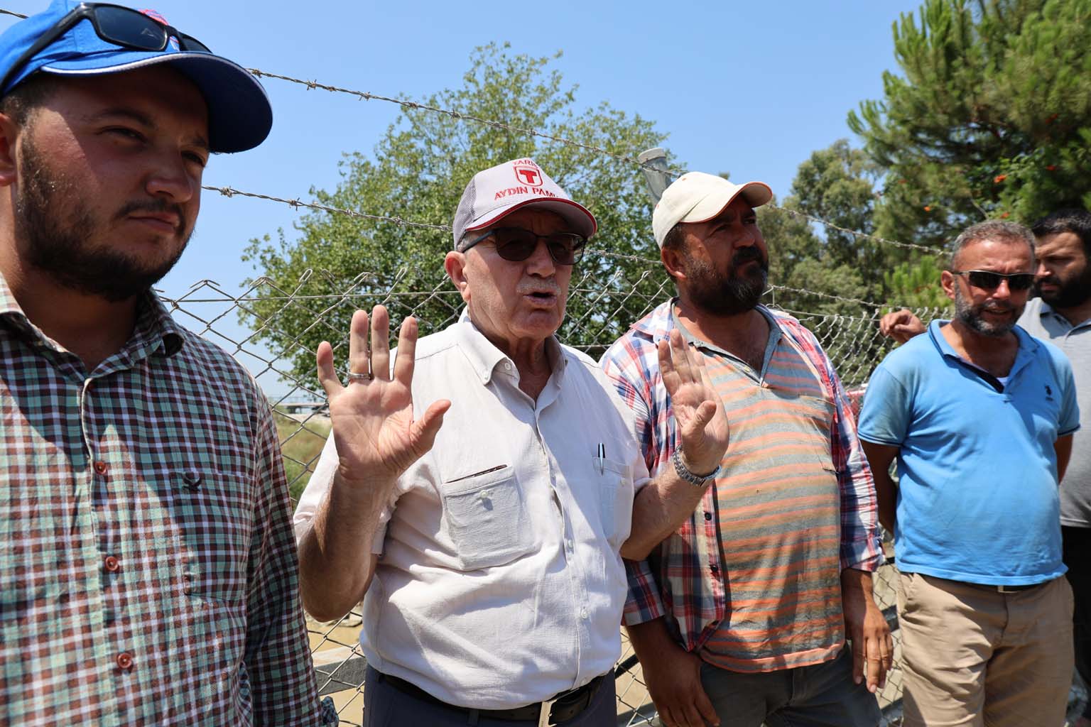 Aydın’da Çiftçiler Eylem Yaptı (5)