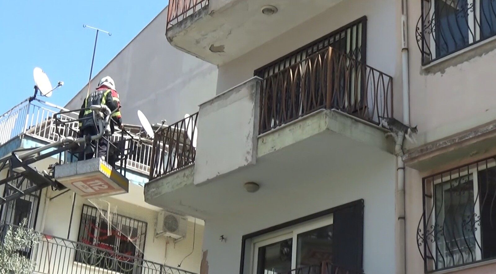 Aydın’da Ekipler Seferber Oldu, Kurtarılacağı Anda Atladı