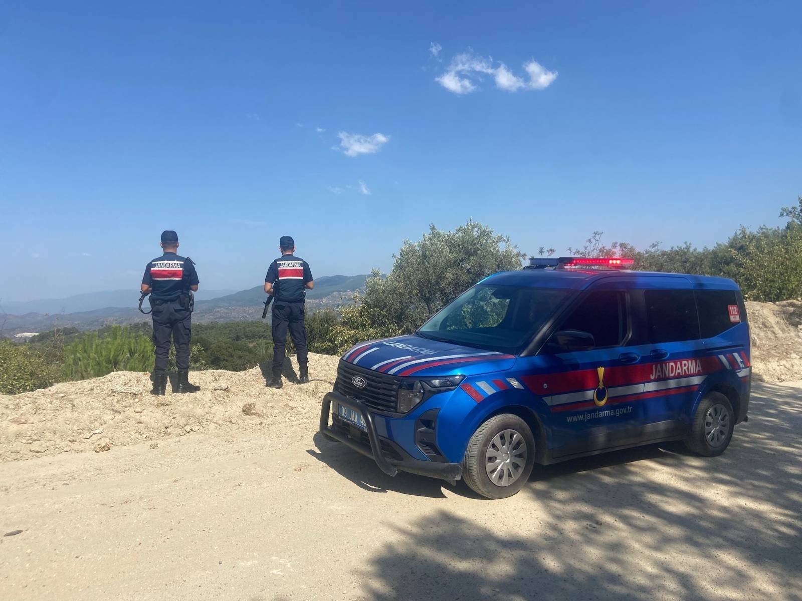 Aydın’da Jandarmadan Ormanda Kontrol