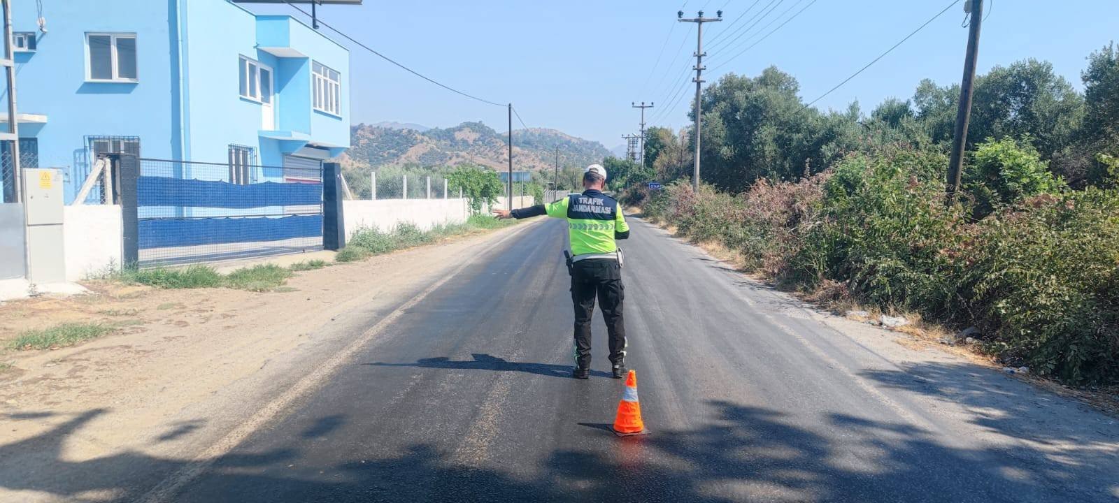 Aydın’da Şok Uygulama.. Ekipler Yolu Kapattı