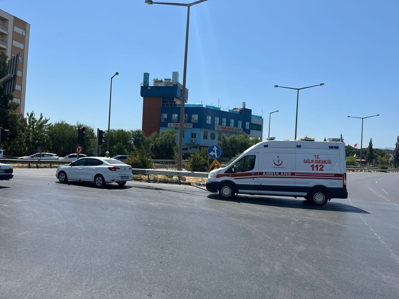 Aydın'da Trafik Kazası 1 Yaralı (2)-1
