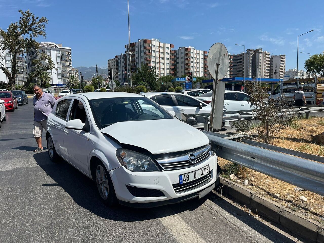 Aydın'da Trafik Kazası 1 Yaralı (3)