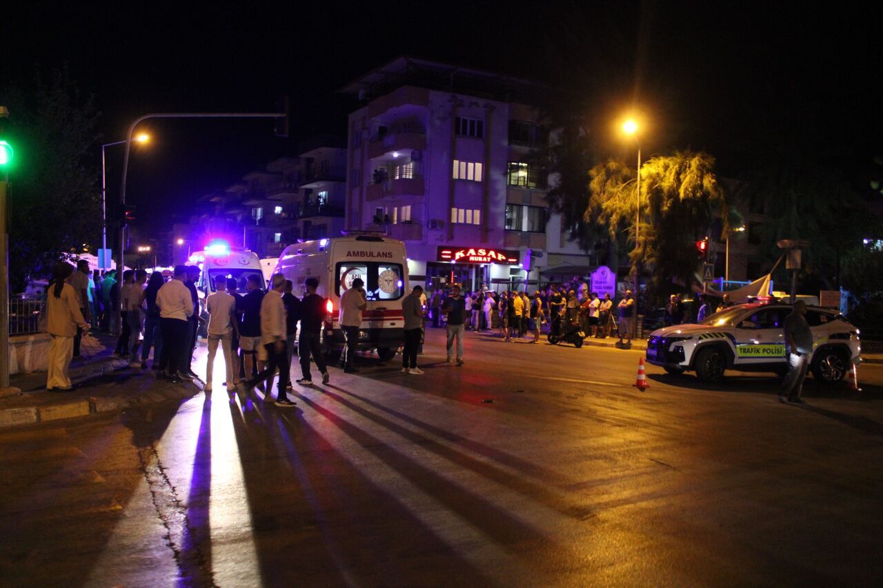 Aydın’da Yol Savaş Alanına Döndü, Çok Sayıda Yaralı Var (2)