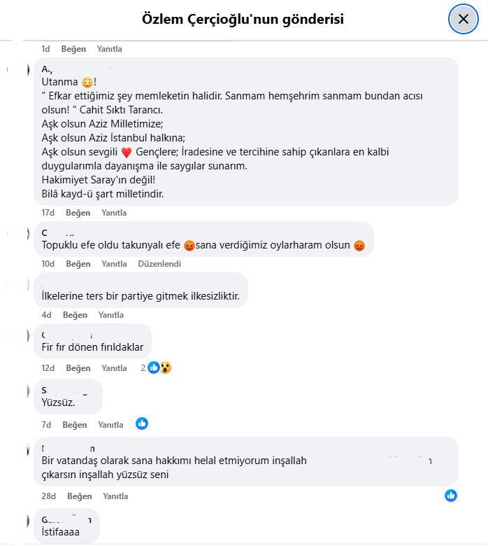 Çerçioğlu’nun Paylaşımına Yoğun Tepki Hakkımı Helal Etmiyorum (7)