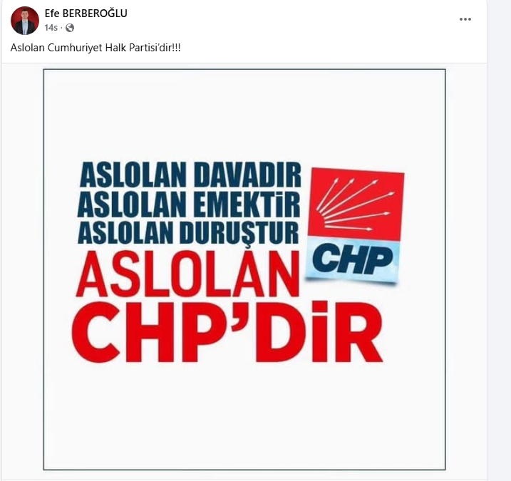 Chp’li Berberoğlu Aslolan Cumhuriyet Halk Partisi’dir-1