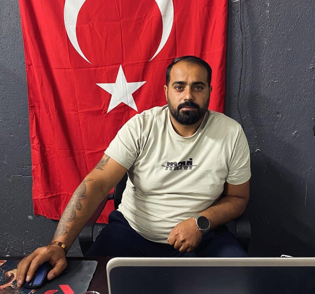 Evin Bahçesinde Bulundu