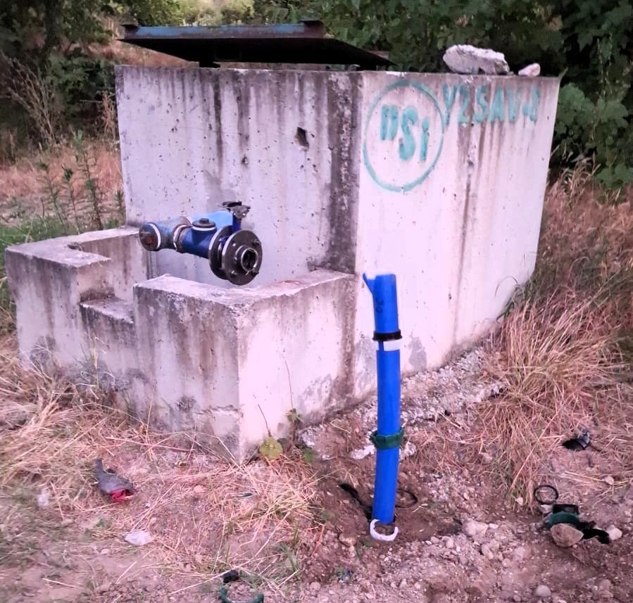 Sulama Hattını Baltayla Parçaladı (4)