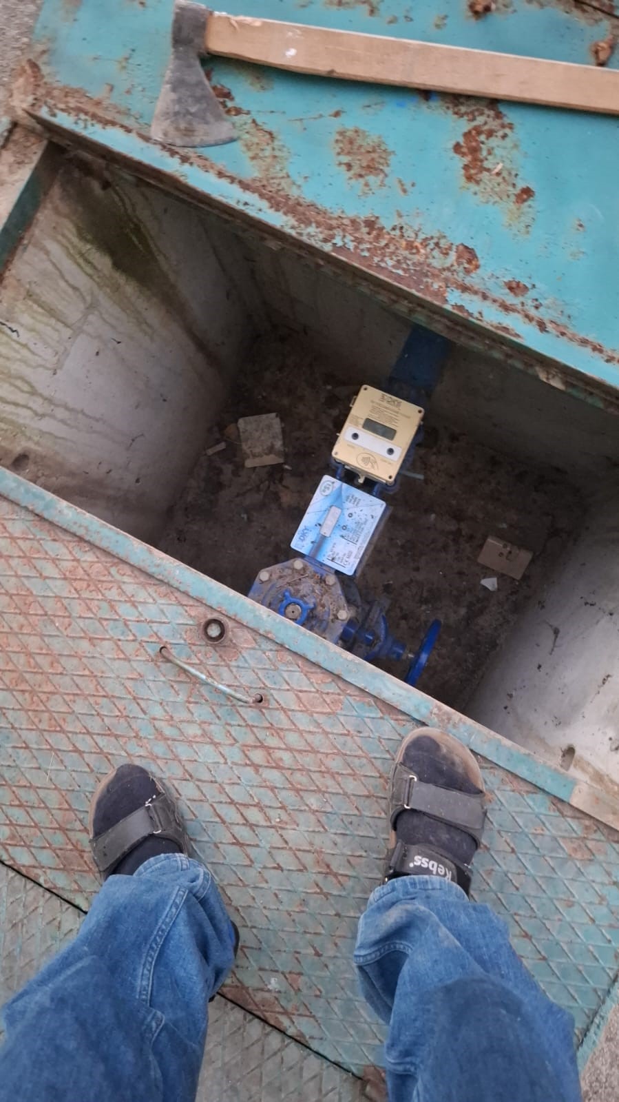 Sulama Hattını Baltayla Parçaladı (5)