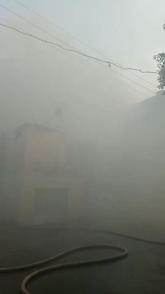 Tek Katlı Ev Küle Döndü (3)