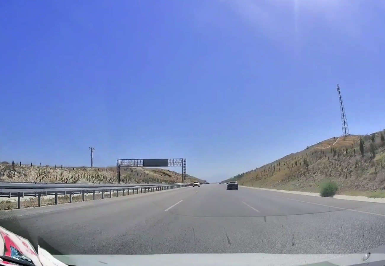 Aydın Denizli Otoyolu’nda Faciadan Dönüldü (3)