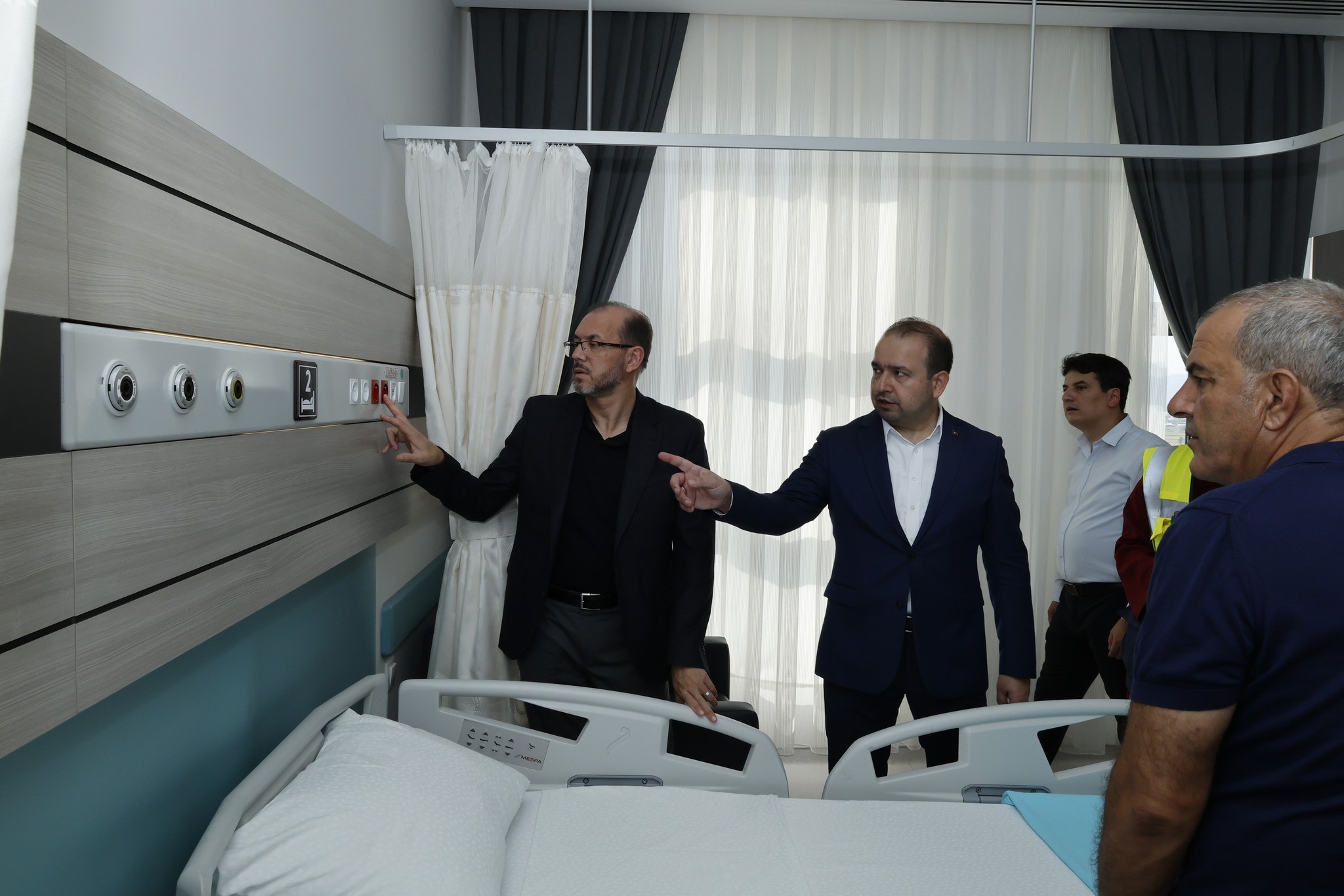 Aydın Şehir Hastanesi’nde Son Incelemeler Yapılıyor, Açılış Için Geri Sayım (3)