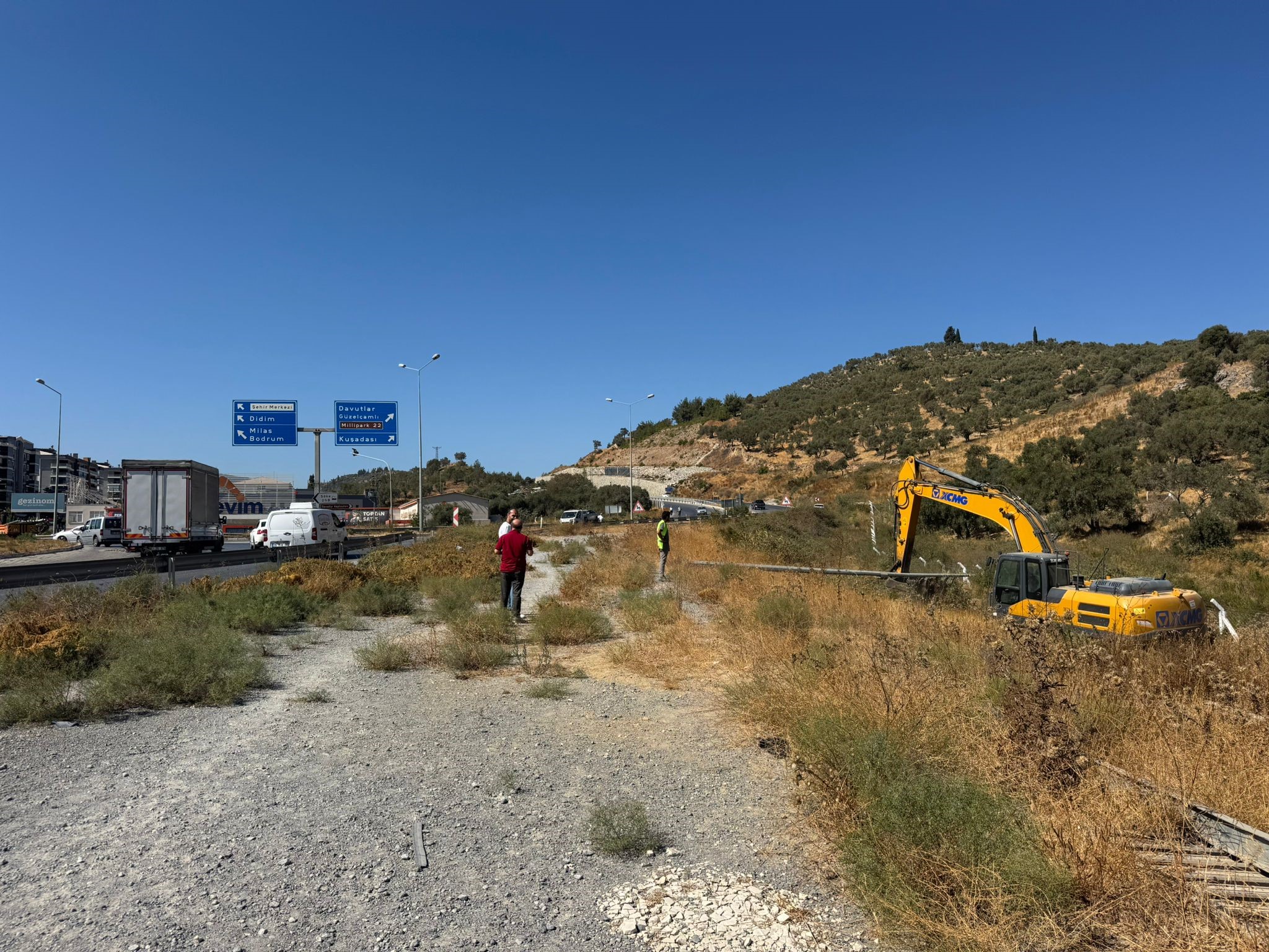 Aydın Söke’deki Sorunlu Kavşakta Çalışmalar Başladı (3)