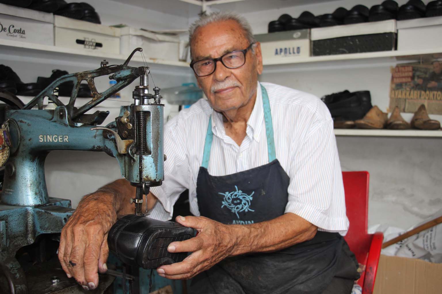 Aydın’da 88 Yaşındaki Nail Usta, 75 Yıldır Tezgahın Başında (5)