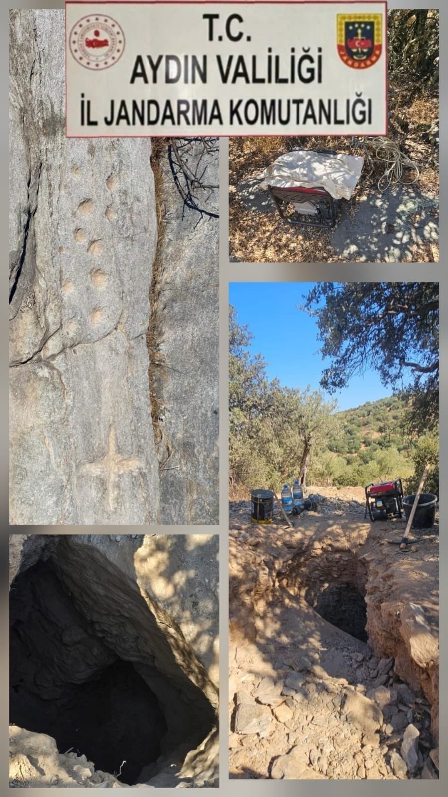 Aydın’da Boş Arazide Yakalandılar (3)