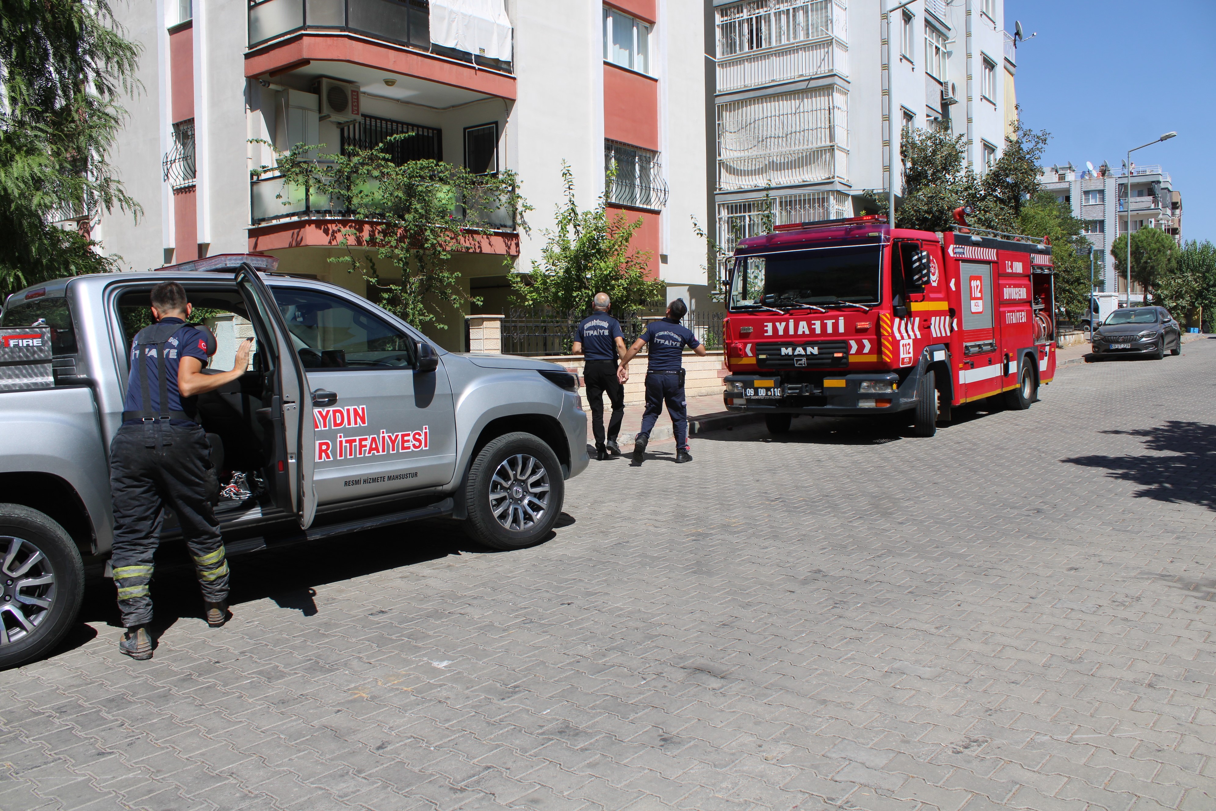 Aydın’da Faciadan Dönüldü, Ev Sahibi Kadın Önledi (4)