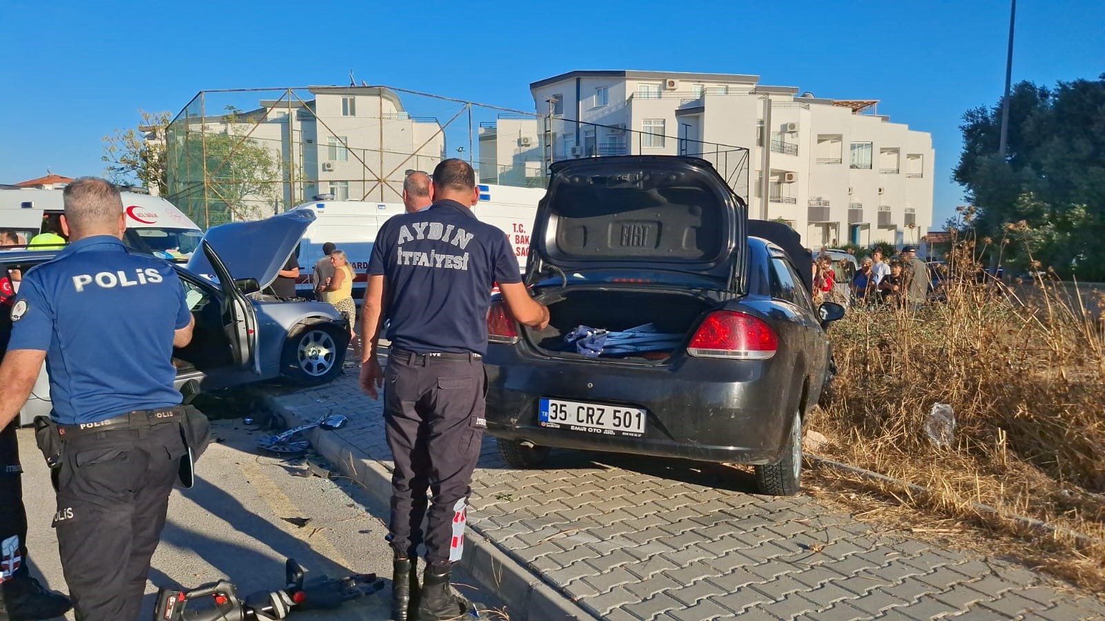 Aydın’da Feci Kaza.. Çok Sayıda Yaralı Var (2)