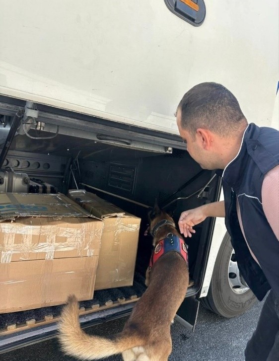 Aydın’da Jandarma Otobüsü Didik Didik Aradı (2)