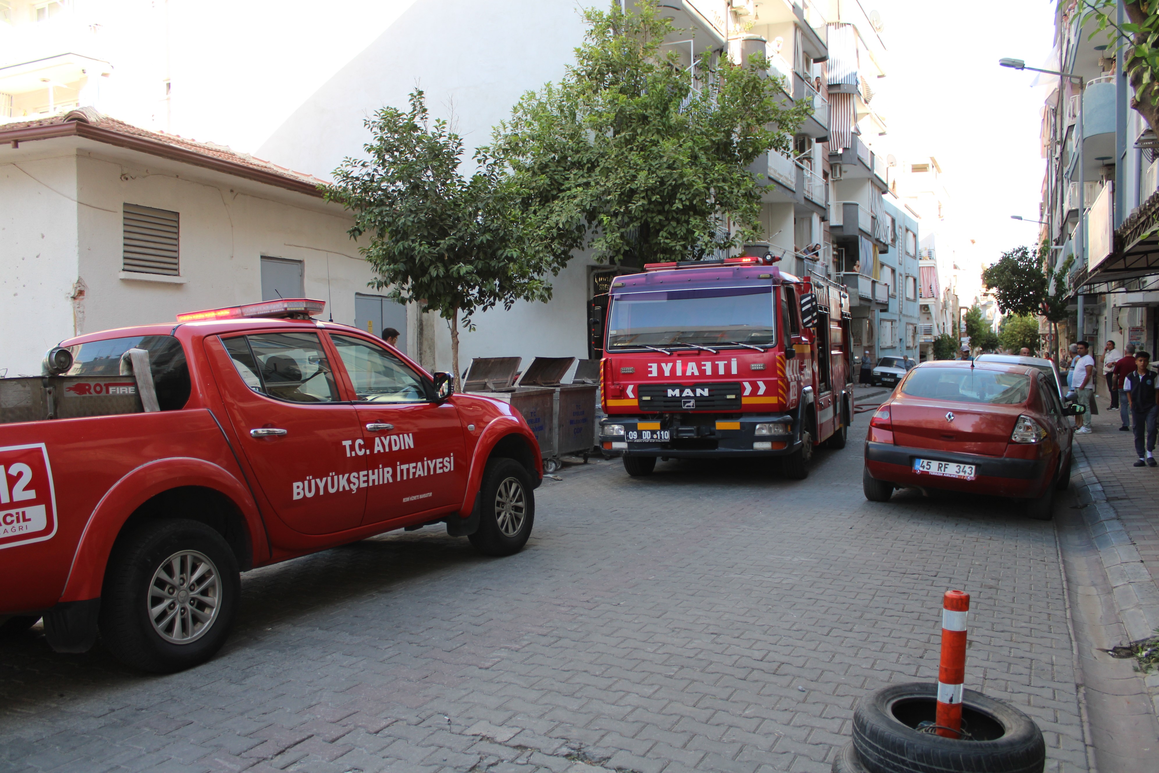 Aydın’da Kızartma Yağından Yangın Çıktı (7)