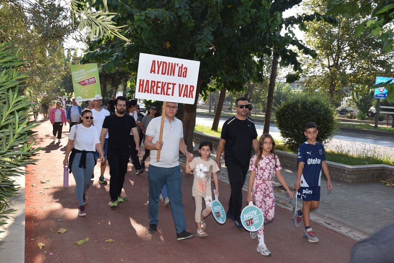 Aydın’da Sağlıklı Yaşam Için Yürüdüler (5)
