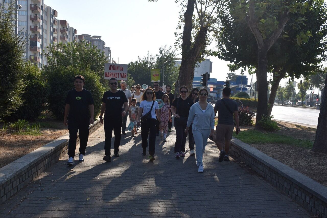Aydın’da Sağlıklı Yaşam Için Yürüdüler (6)