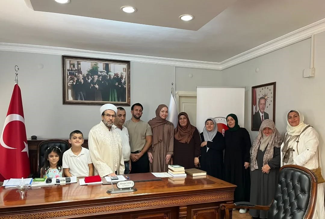 Aydın’da Yabancı Uyruklu Beverly Müslüman Oldu, Berfin Adını Aldı (2)