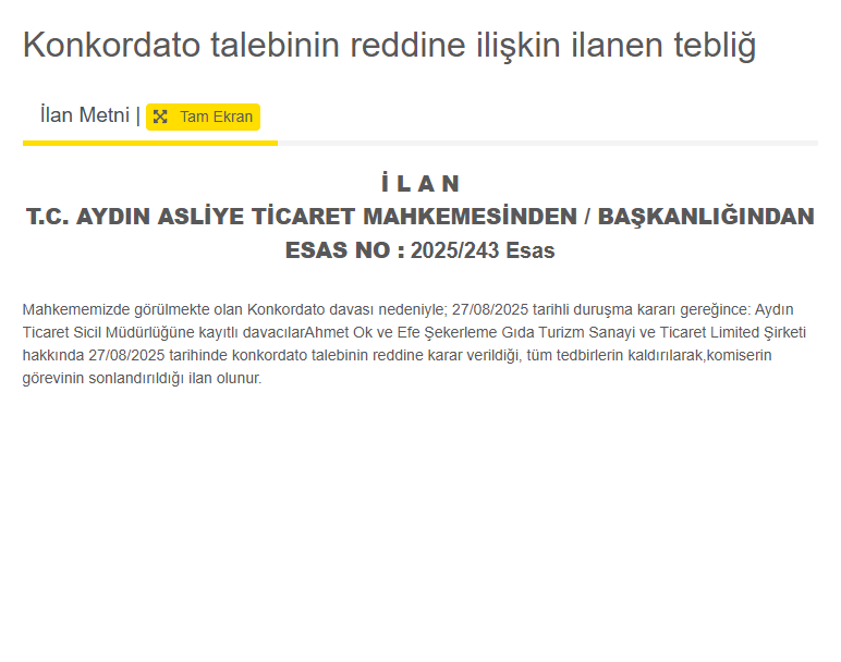 Aydın’daki Firma Hakkında Mahkeme Kararı Verdi-1