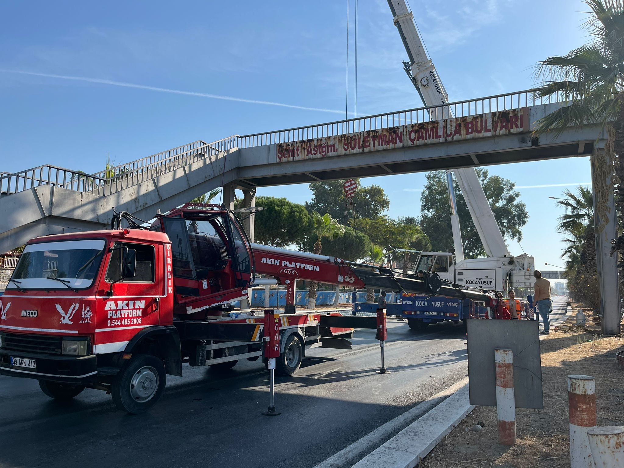 Aydın’ın En Yoğun Noktalarından Birindeki Üst Geçit Kaldırılıyor (2)
