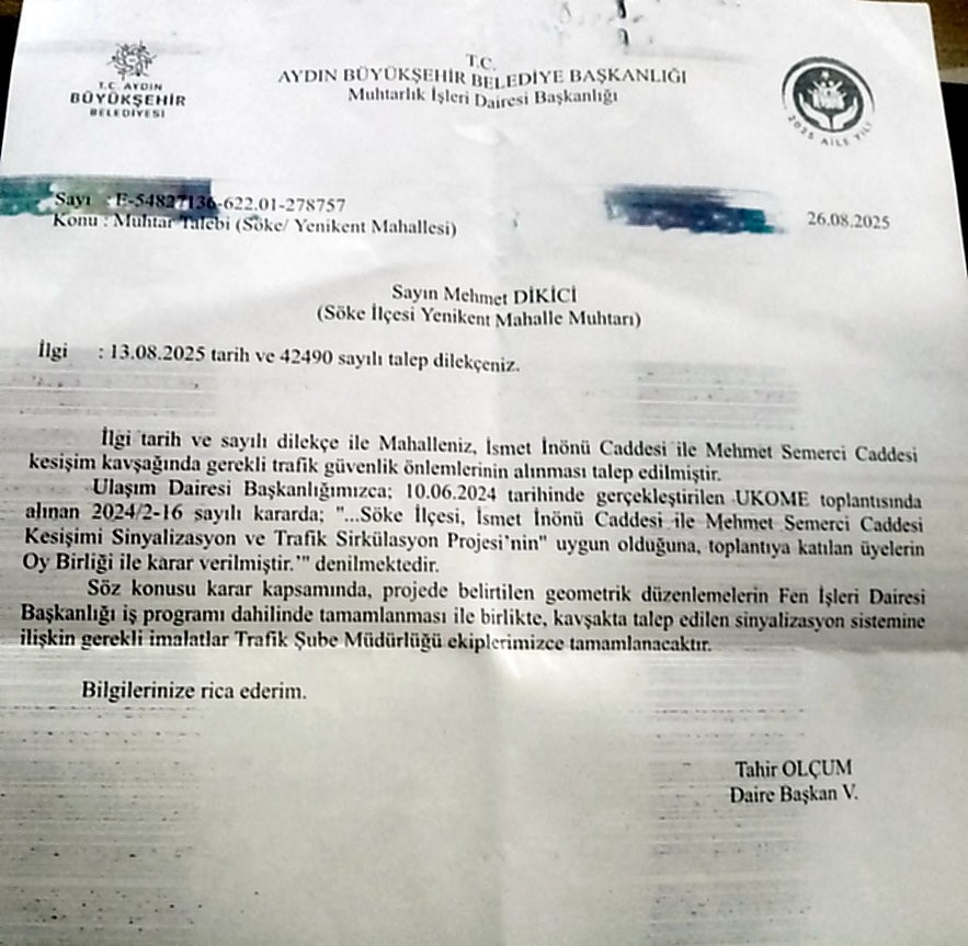 Aydın’ın Sorunlu Kavşağına Sinyalizasyon Geliyor (3)