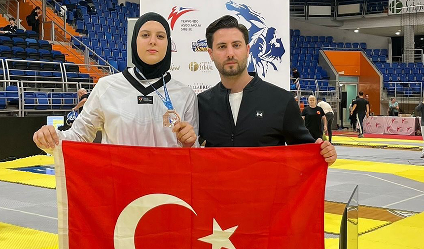 Aydınlı Elifnaz Avrupa’dan Bronz Madalya Ile Döndü (5)