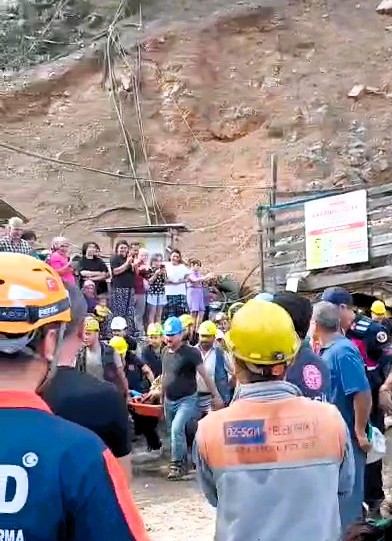 Denizli’den Iyi Haber Geldi.. Göçük Altındaki Işçiler Kurtarıldı