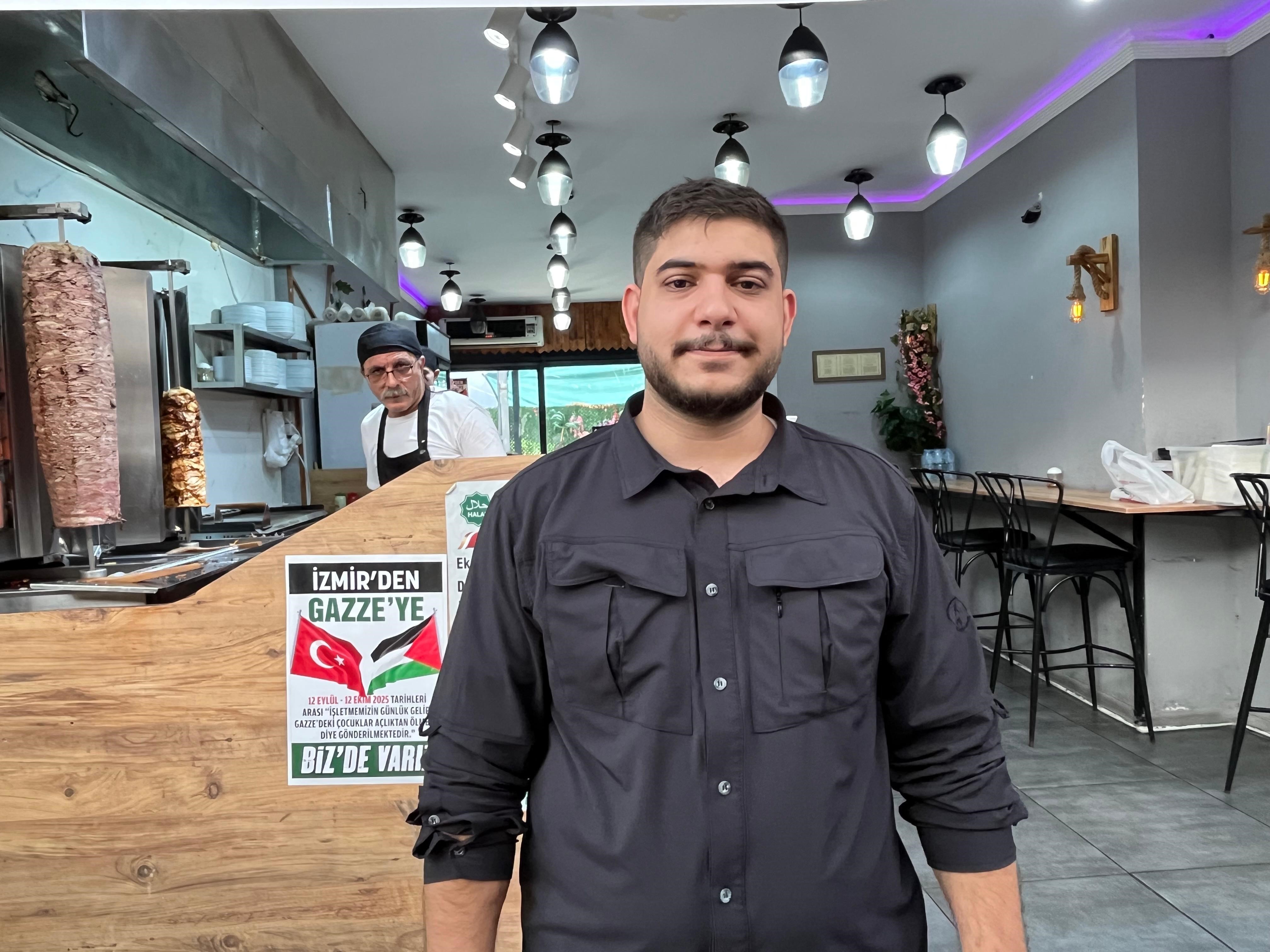 Dönerci Bir Aylık Kazancını Gazze’ye Bağışladı (2)