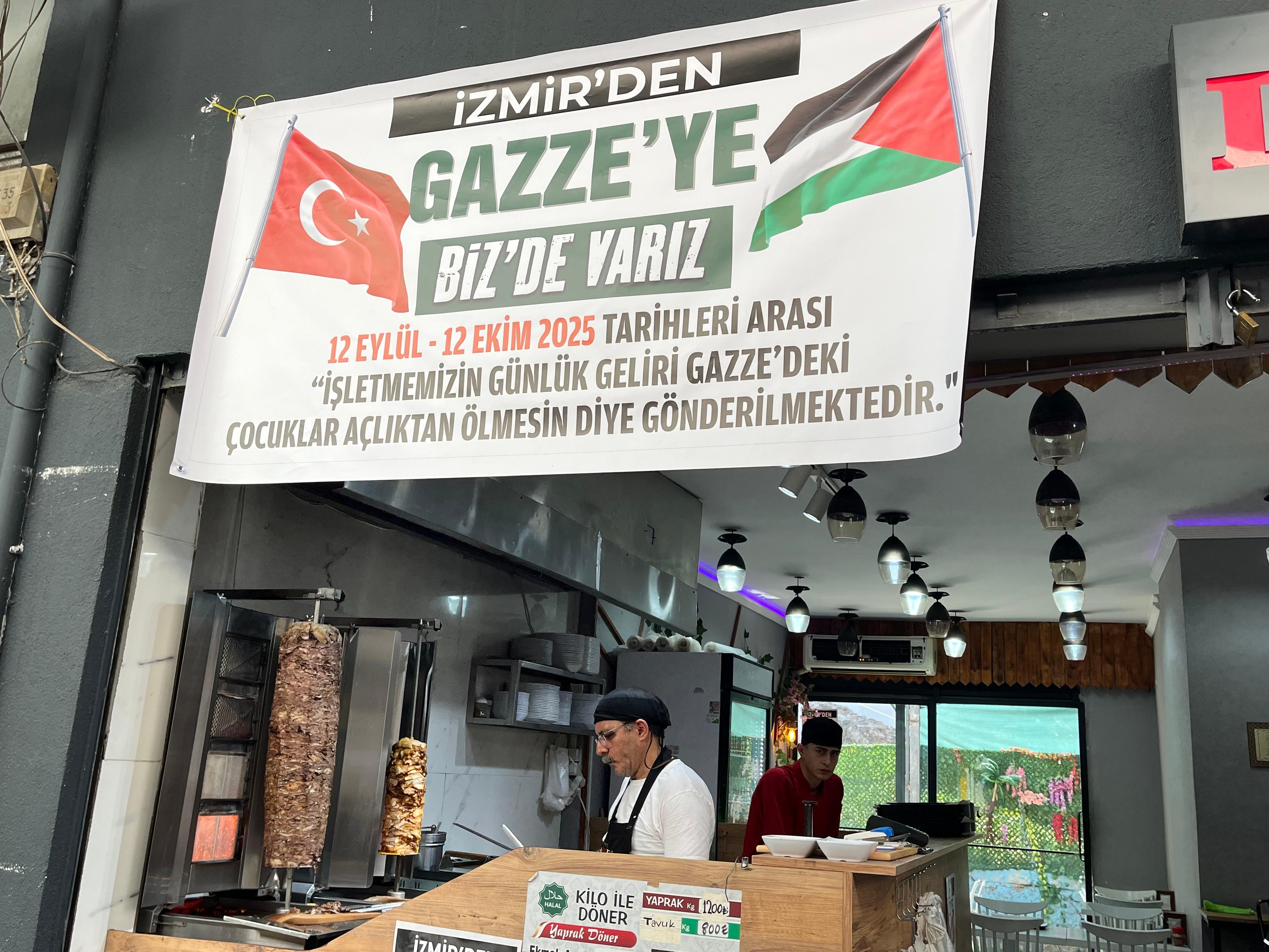 Dönerci Bir Aylık Kazancını Gazze’ye Bağışladı (4)