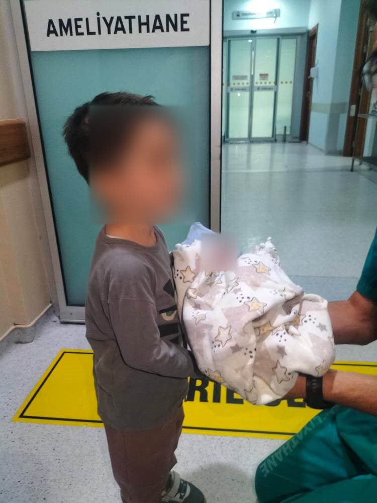 Dün Toprağa Verilen Şehidin Adı, Bugün Doğan Oğluna Verildi (2)