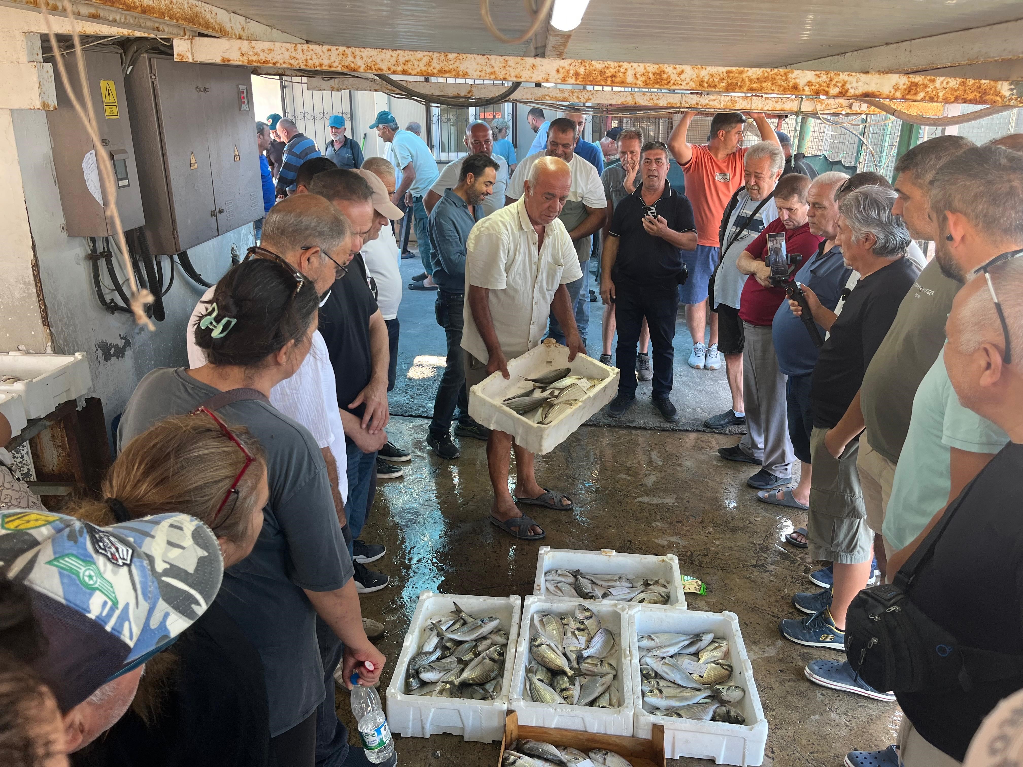 Gece Avlanan Balıklar Sabaha Burada Açık Arttırmaya Çıkıyor (5)