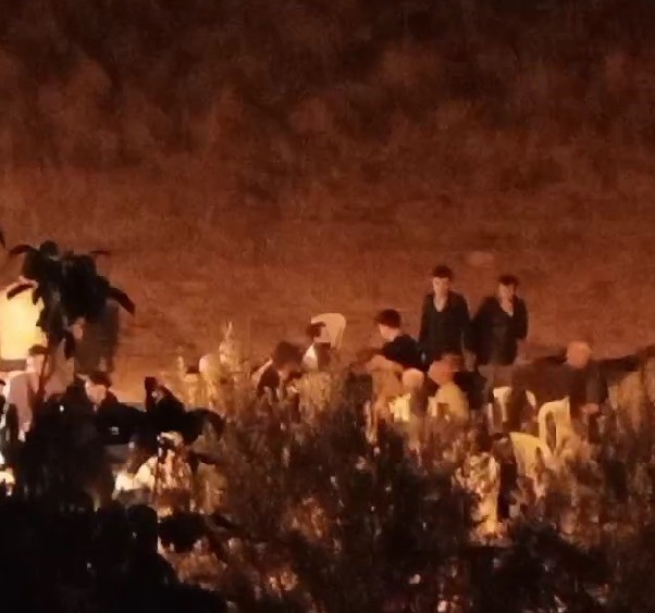 Gelin Ve Damat Tarafı Birbirine Girdi (2)