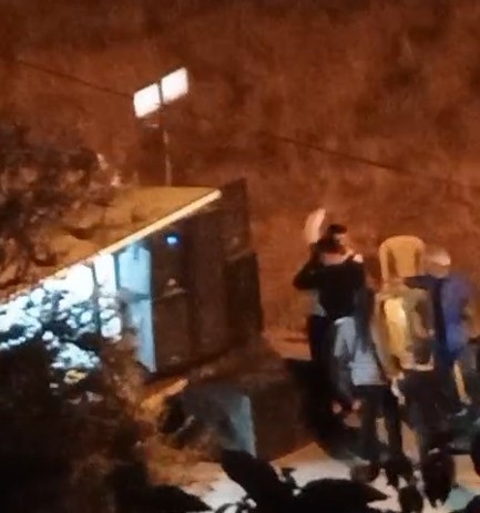 Gelin Ve Damat Tarafı Birbirine Girdi (3)