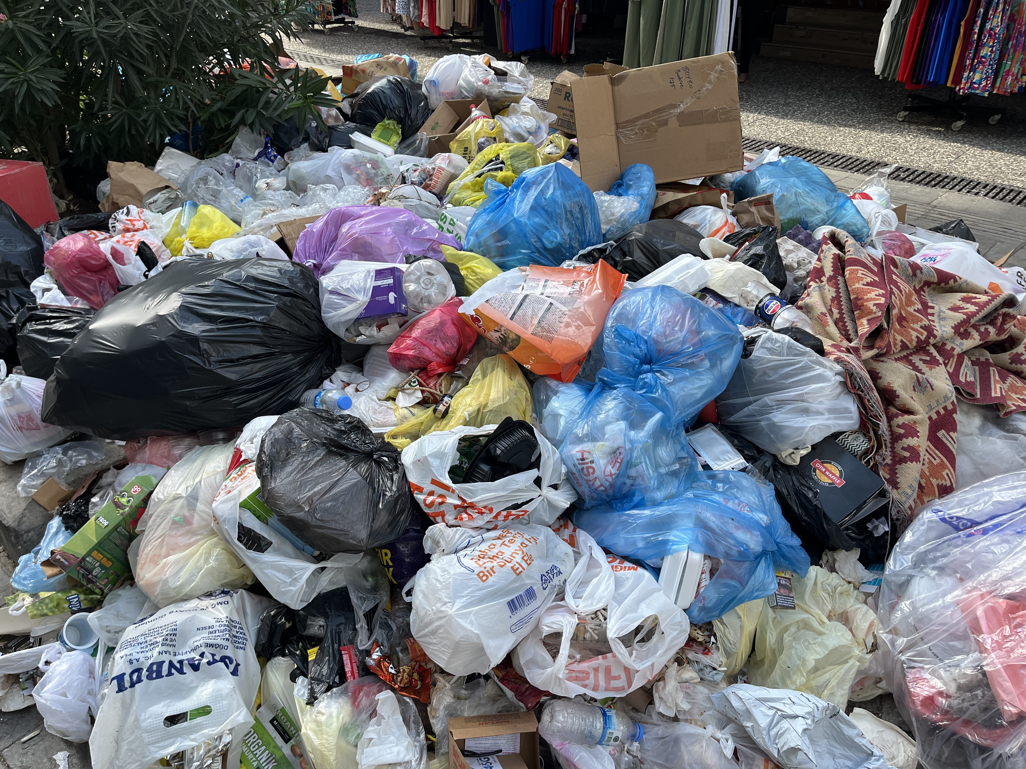 İzmir’de Çöp Sorunu Büyüyor.. Fareler Bastı (4)