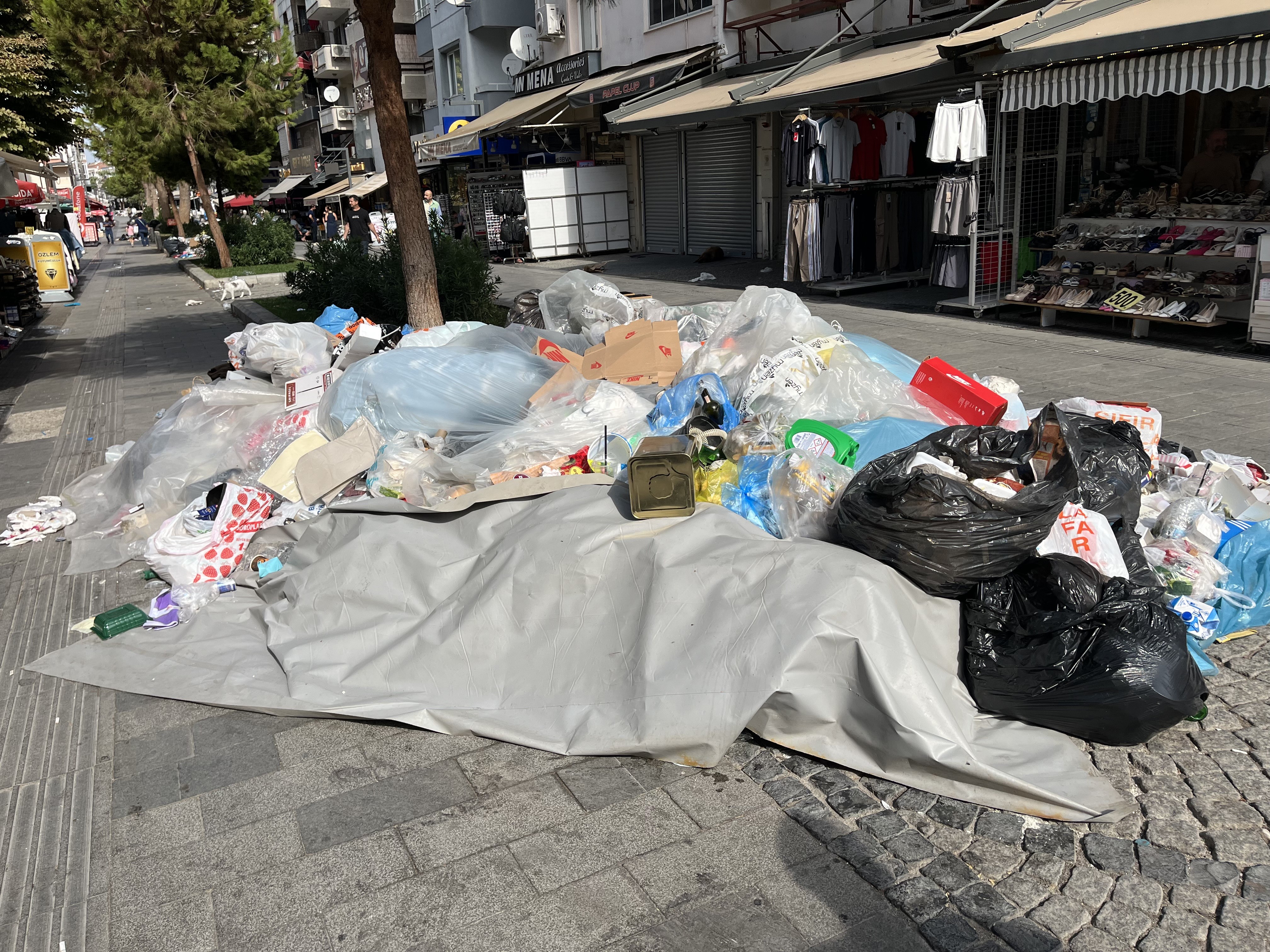 İzmir’de Çöp Sorunu Büyüyor.. Fareler Bastı (5)
