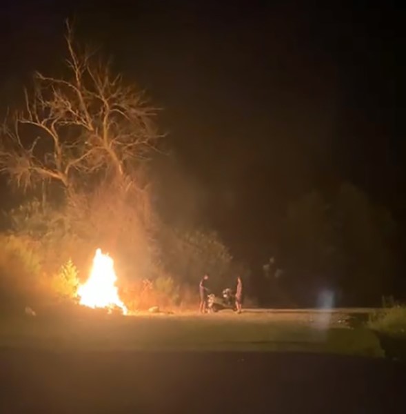 Ormanda Yangın Çıkarıp Kaçtılar