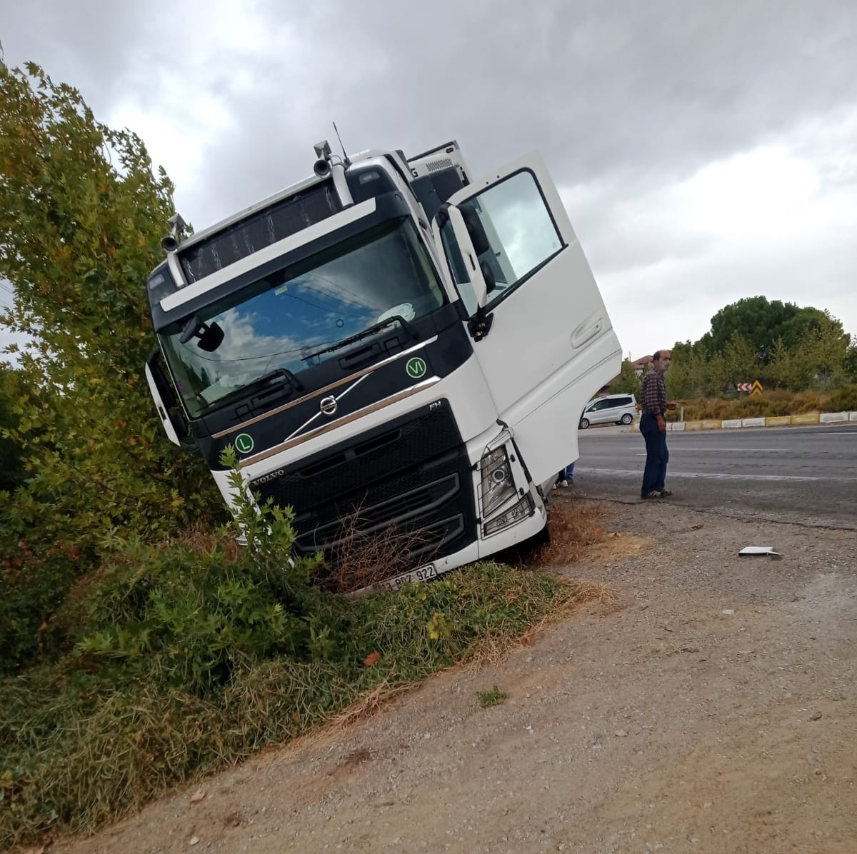 Sağanak Yağış Kazaya Neden Oldu (3)