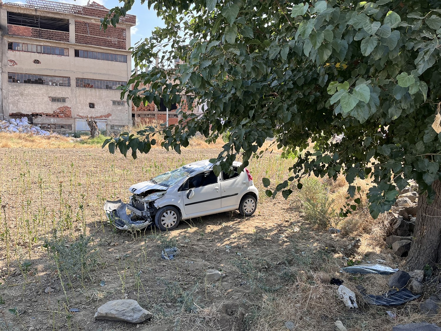 Torunuyla Seyahat Eden Kadın Takla Attı (6)