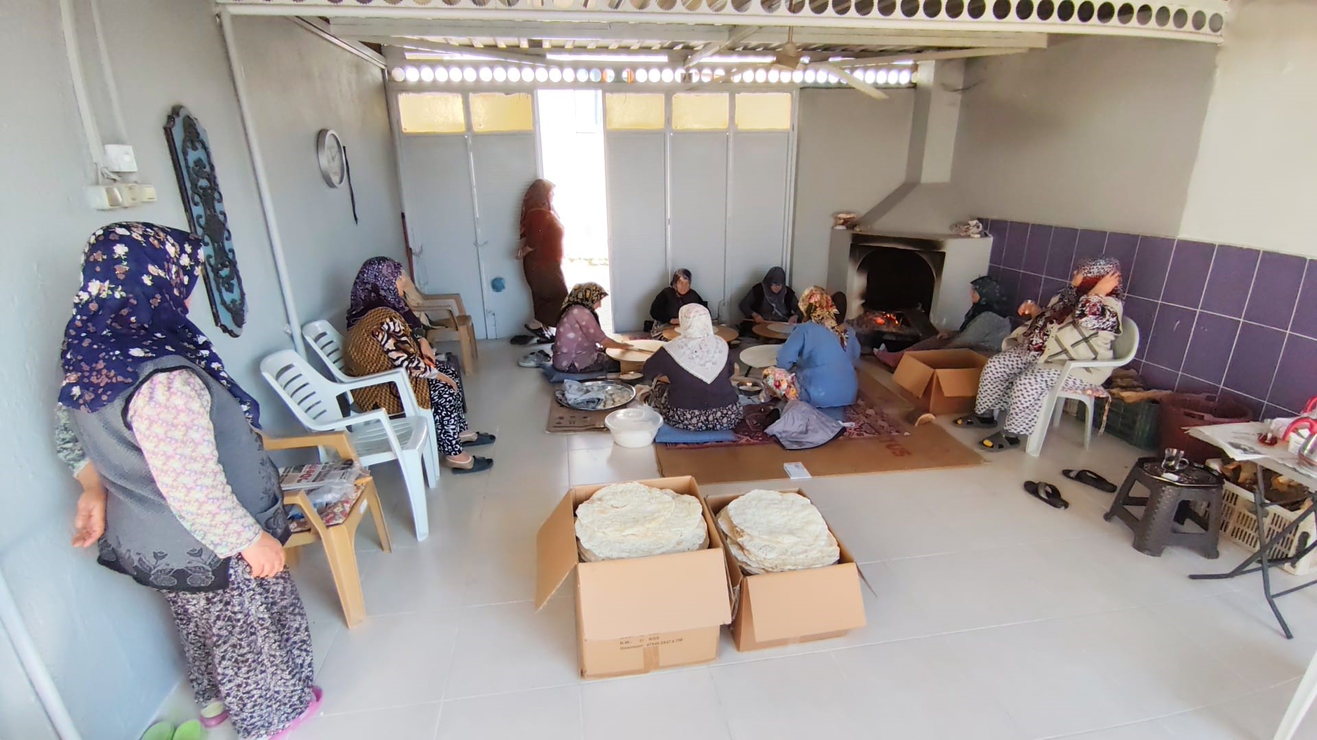 11 Kadın El Birliği Ile Yufka Açıyor (11)