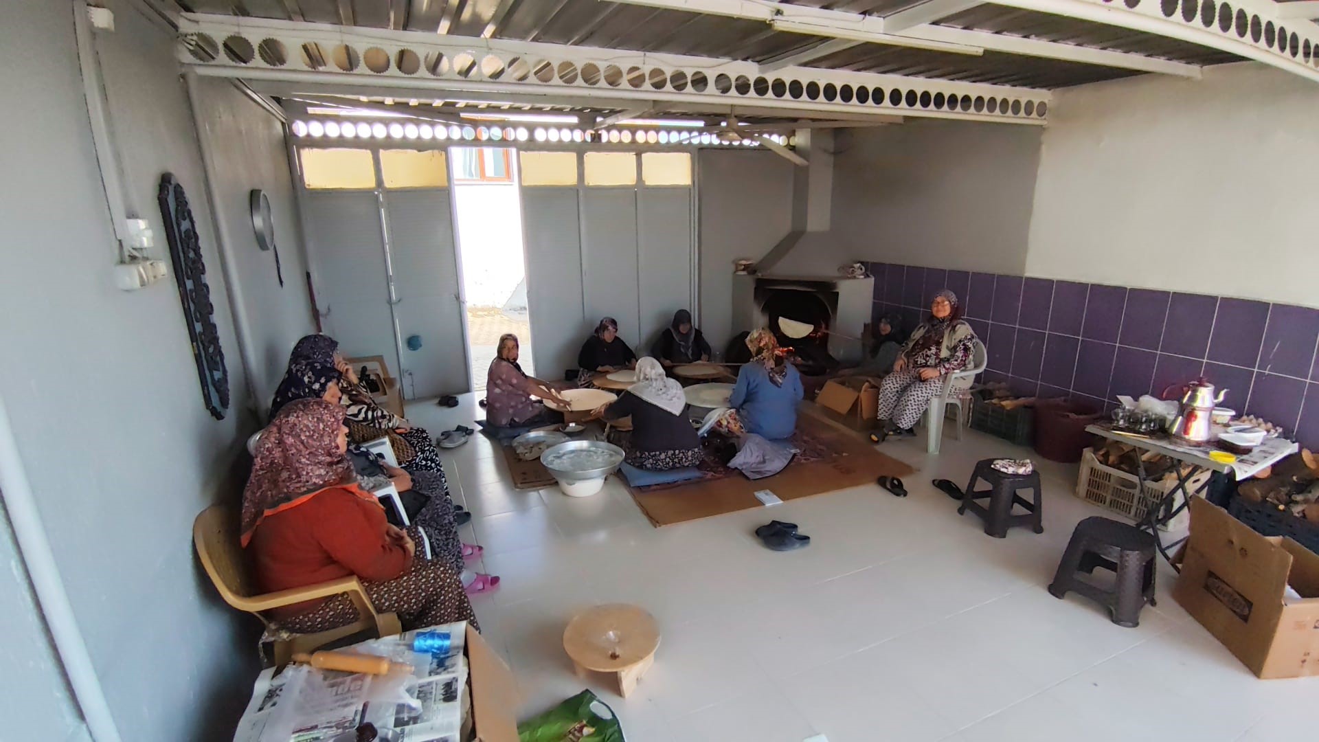 11 Kadın El Birliği Ile Yufka Açıyor (8)