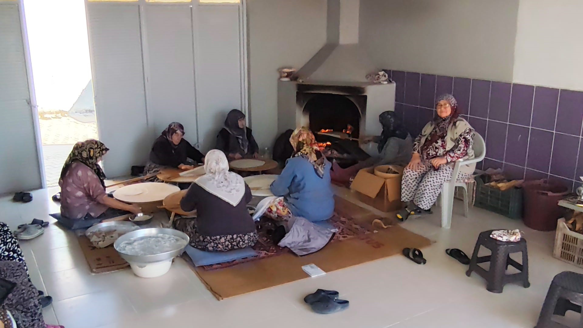 11 Kadın El Birliği Ile Yufka Açıyor (9)